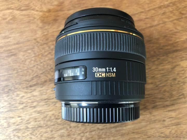 SIGMA 30mm F1.4 EX DC HSM(ケース付）