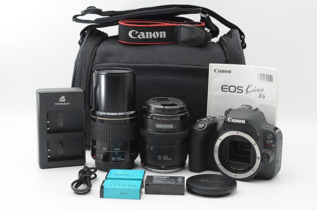 ★ほぼ新品★新生活応援★ Canon EOS Kiss x9 ダブルレンズ