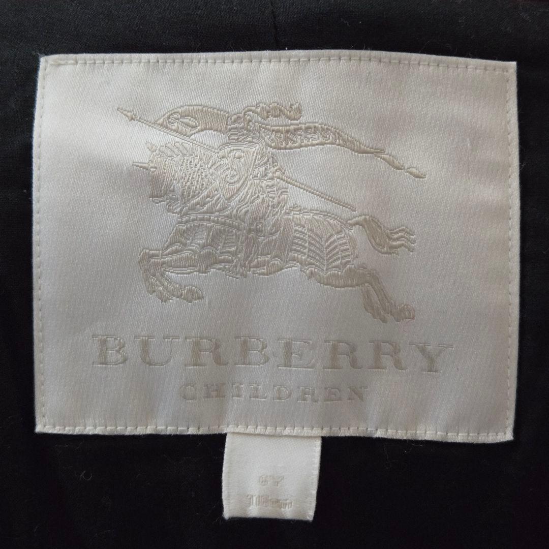 BURBERRY バーバリー フード付きウールコート６Ｙ ワンオーナー美品