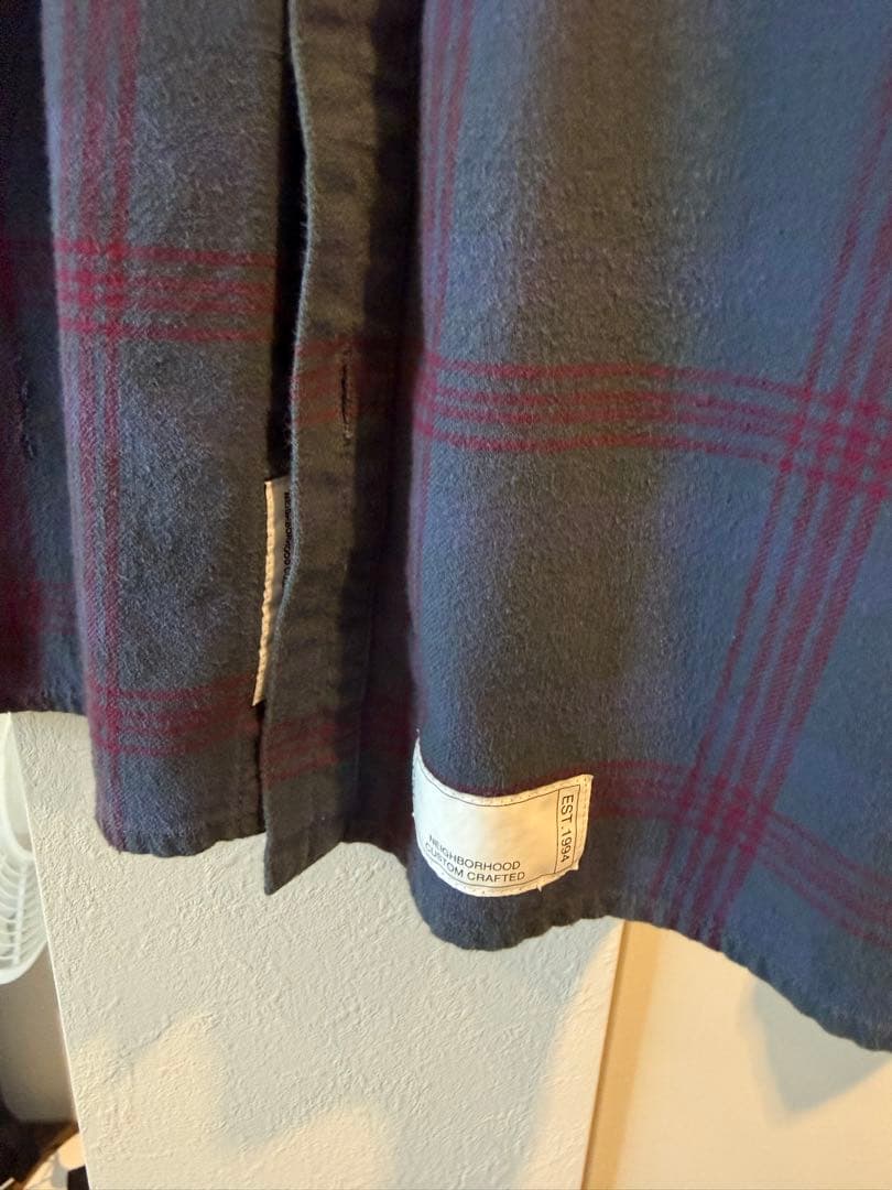 トップス NEIGHBORHOOD 25SS SAVAGE TARTAN CHECK