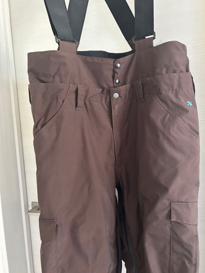 Green Clothing XL ブラウン スノーボード パンツ