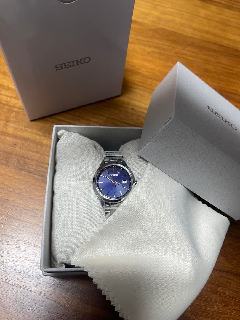 SEIKO STPX095 レディース 腕時計 ネイビー
