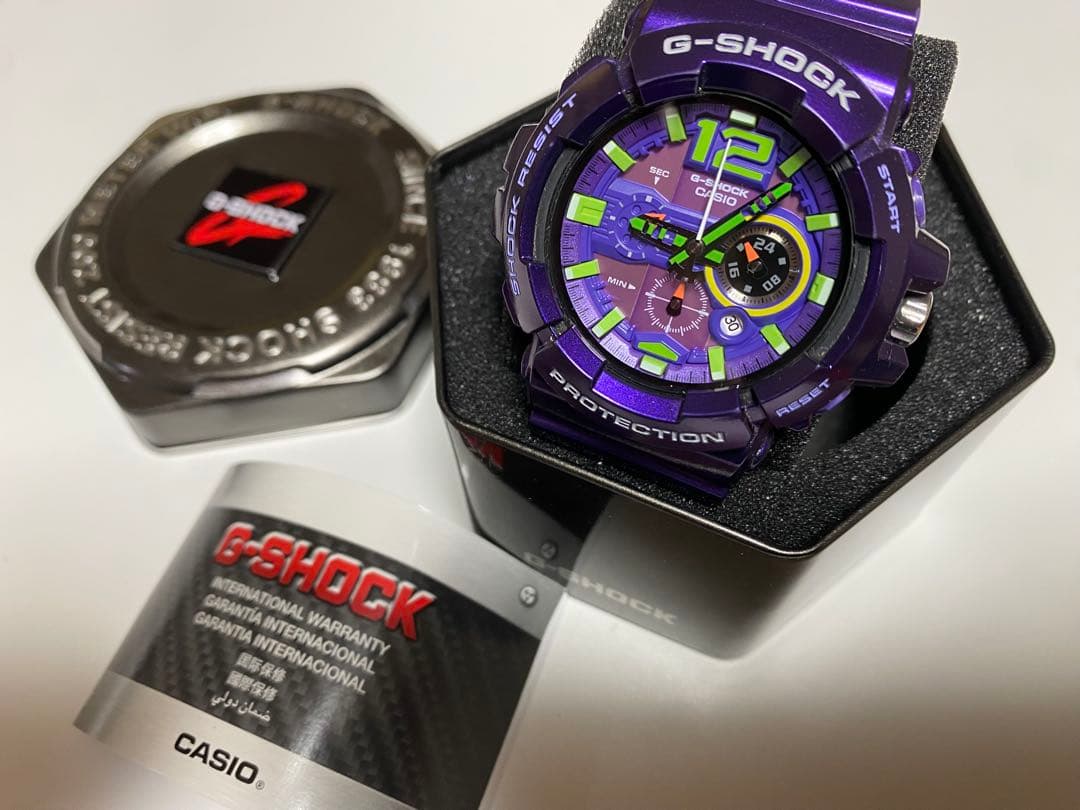 CASIO G-SHOCK エヴァンゲリオン　激レア　初号機　電池交換済