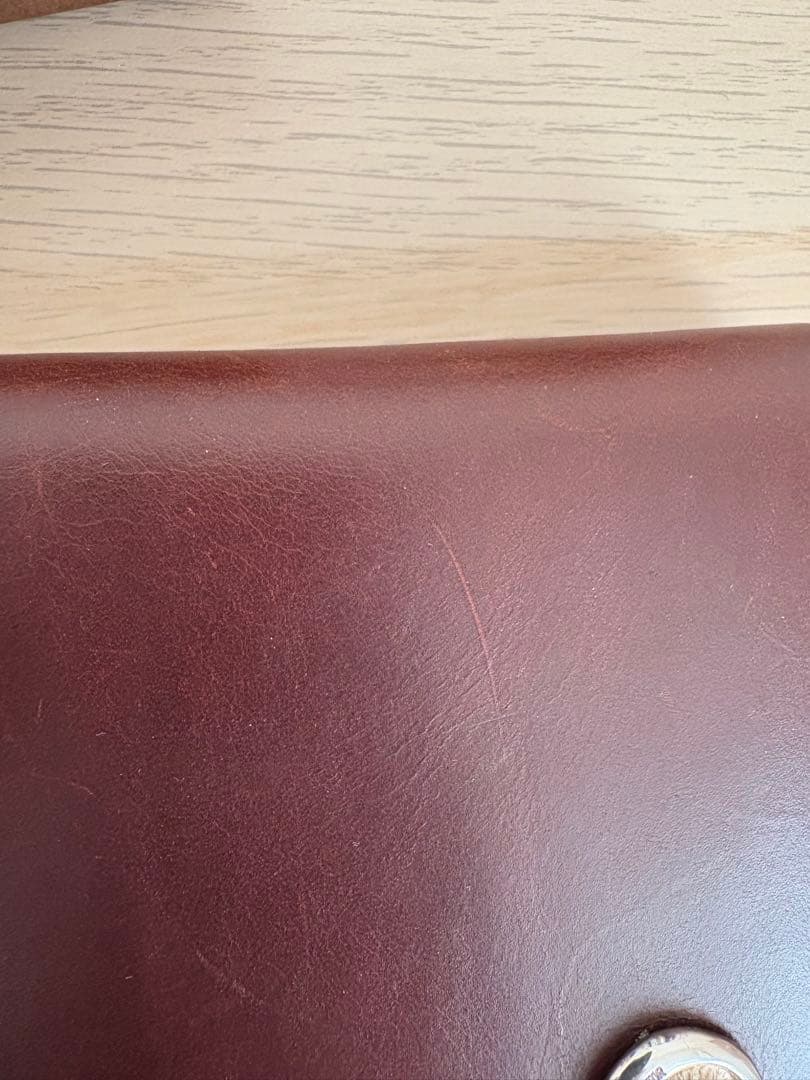 MOTO レザー 長財布 ブラウン トラッカーウォレット