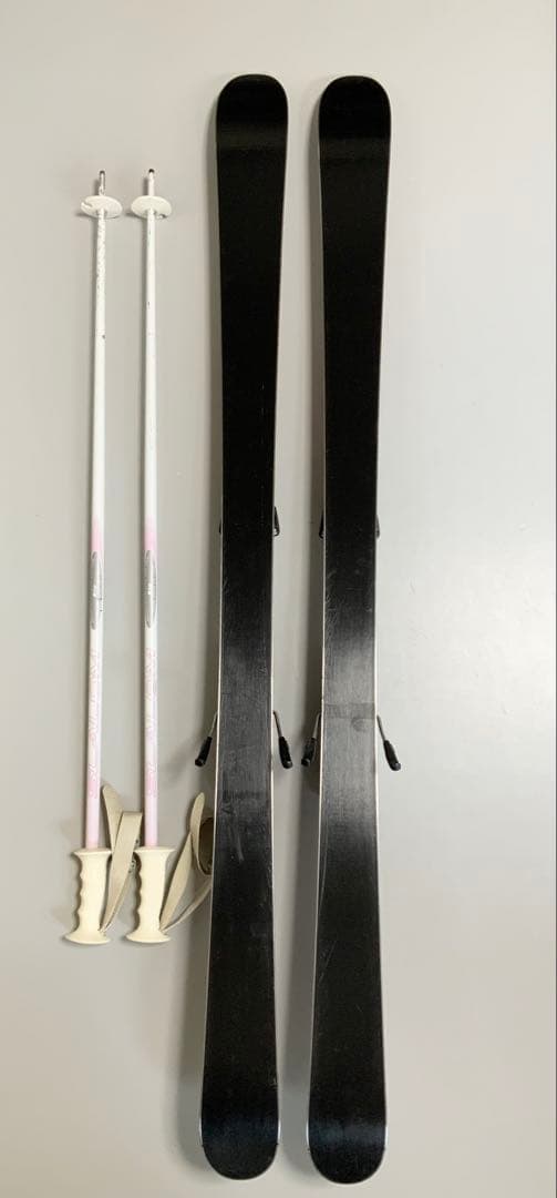 スキー4点セット　BXB 板150cm／ブーツ24cm-24.5cm