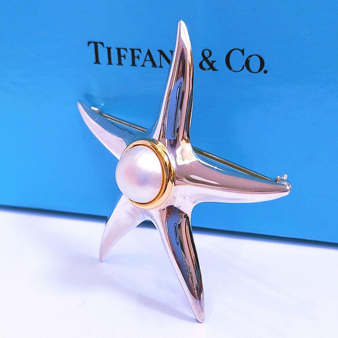 ティファニー　ヴィンテージ マベパール スターフィッシュ ブローチ