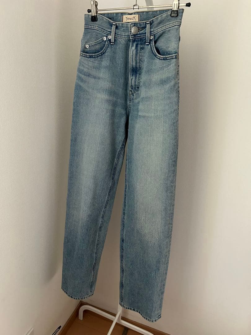 Yanuk 定番　ボーイズストレート\" LEA \"トリックヴィンテージサックス