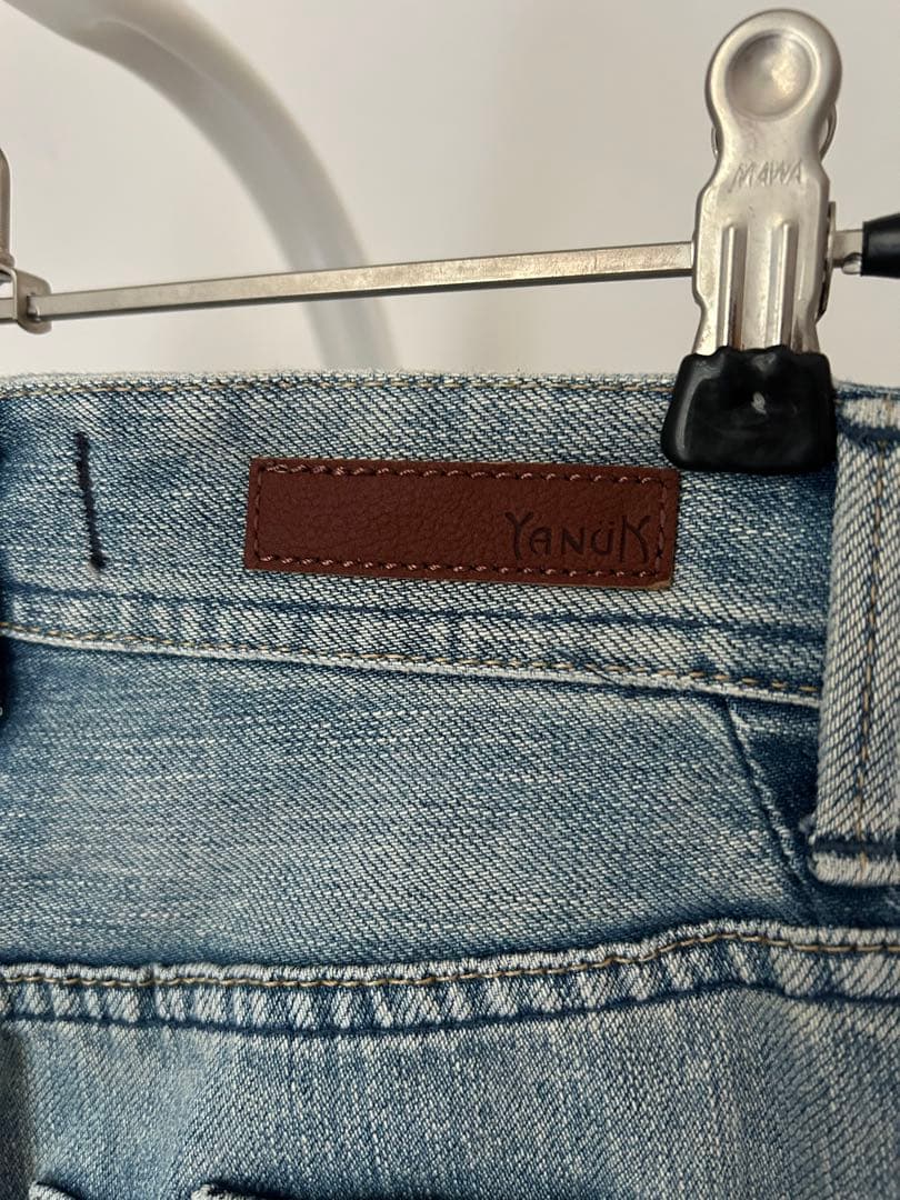 Yanuk 定番　ボーイズストレート\" LEA \"トリックヴィンテージサックス