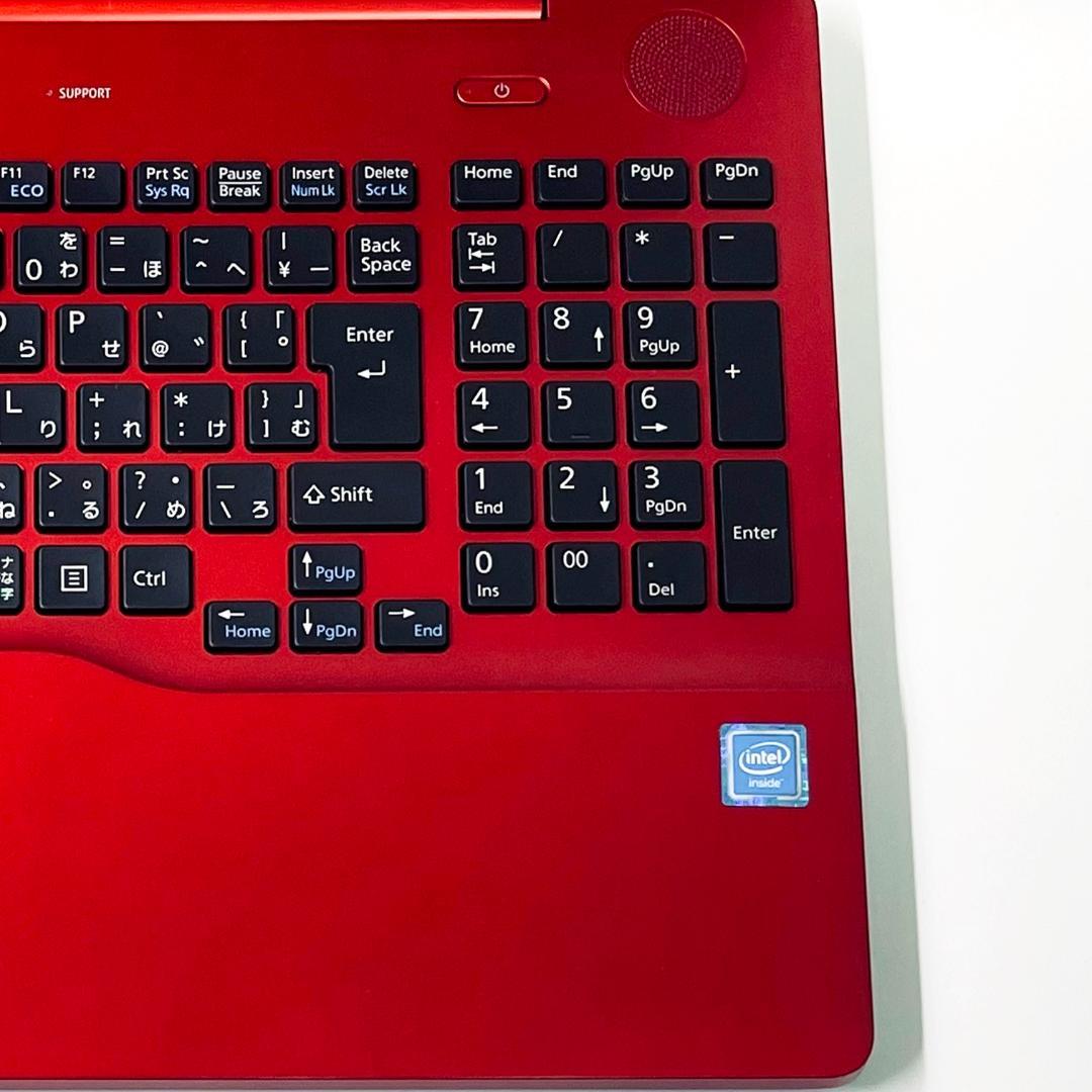 【在庫処分！】富士通 ノートパソコン｜高速SSD240GB搭載｜バッテリー長持ち