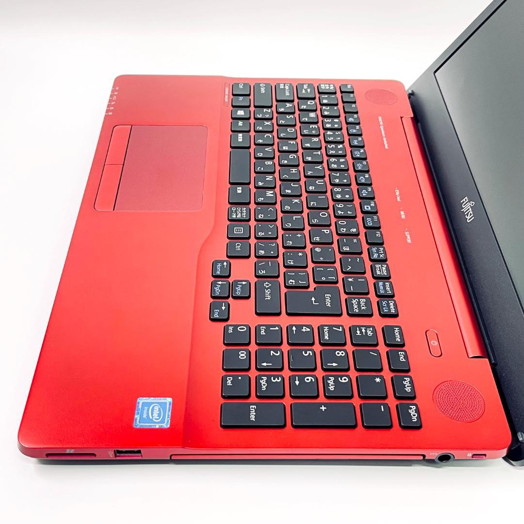 【在庫処分！】富士通 ノートパソコン｜高速SSD240GB搭載｜バッテリー長持ち