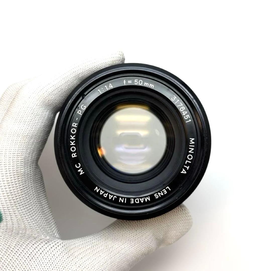 【美品】MINOLTA MC ROKKOR-PG 50mm f1.4