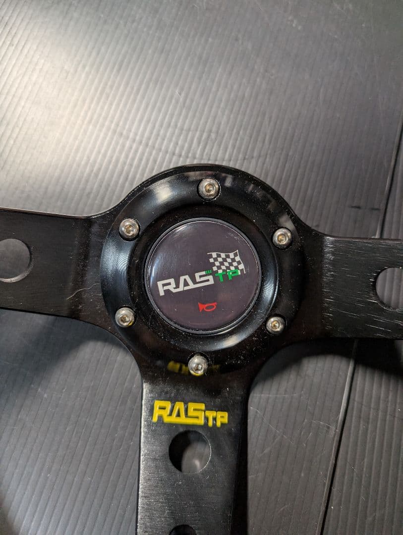 RAST スエード ステアリング ハンドル