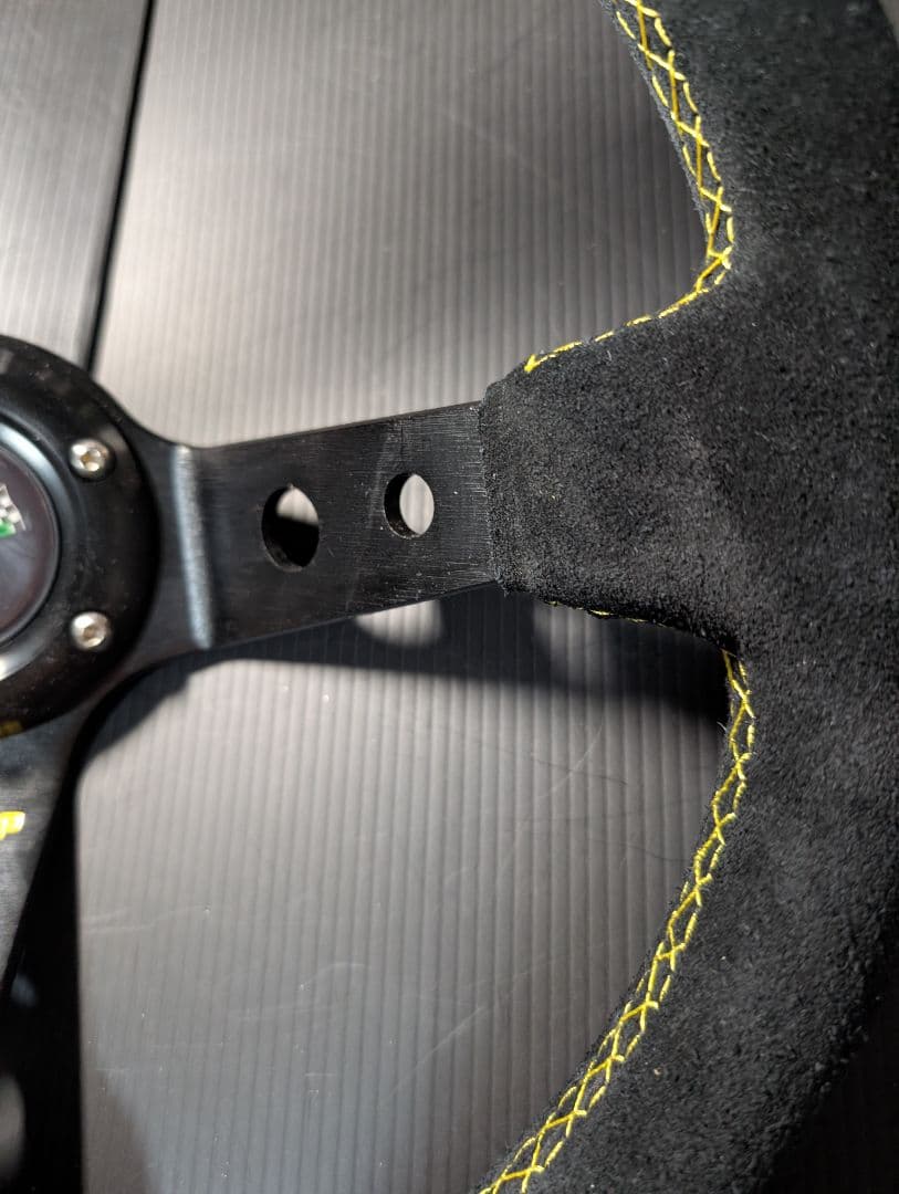 RAST スエード ステアリング ハンドル