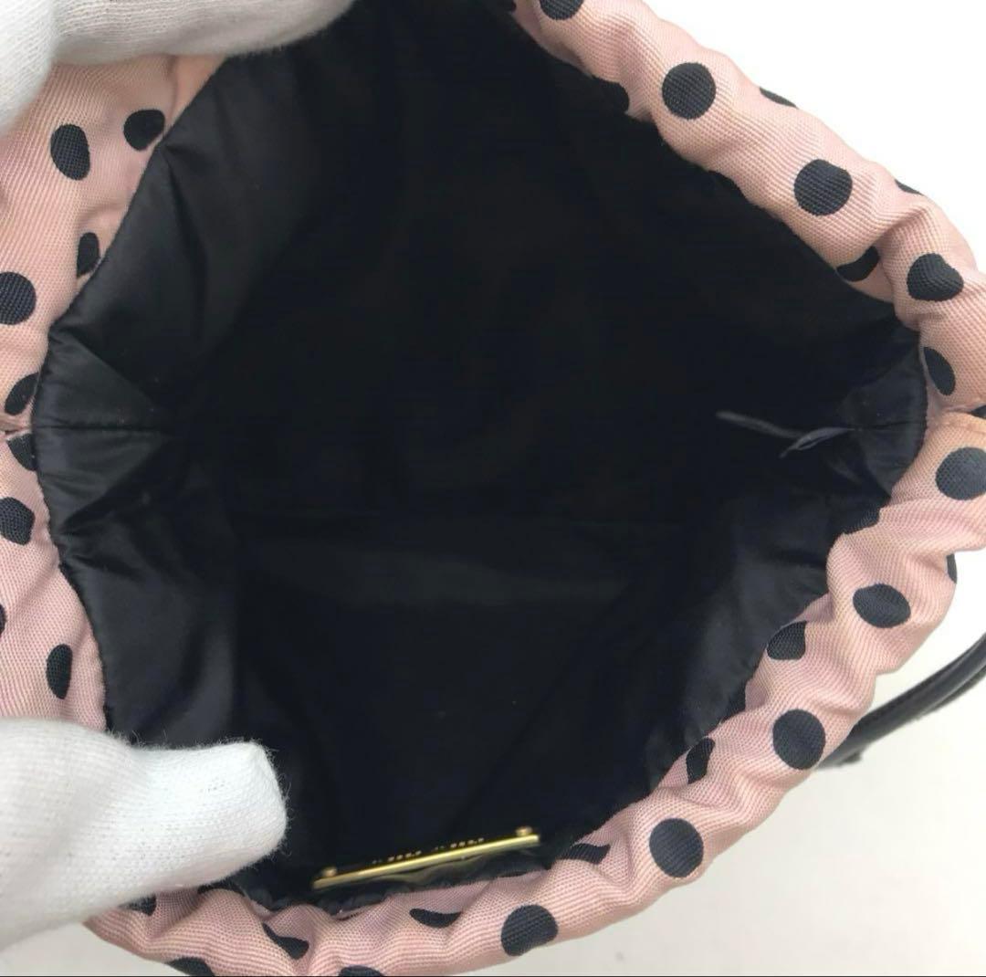 miumiu ミュウミュウ ドット 巾着ポーチ 巾着バッグ