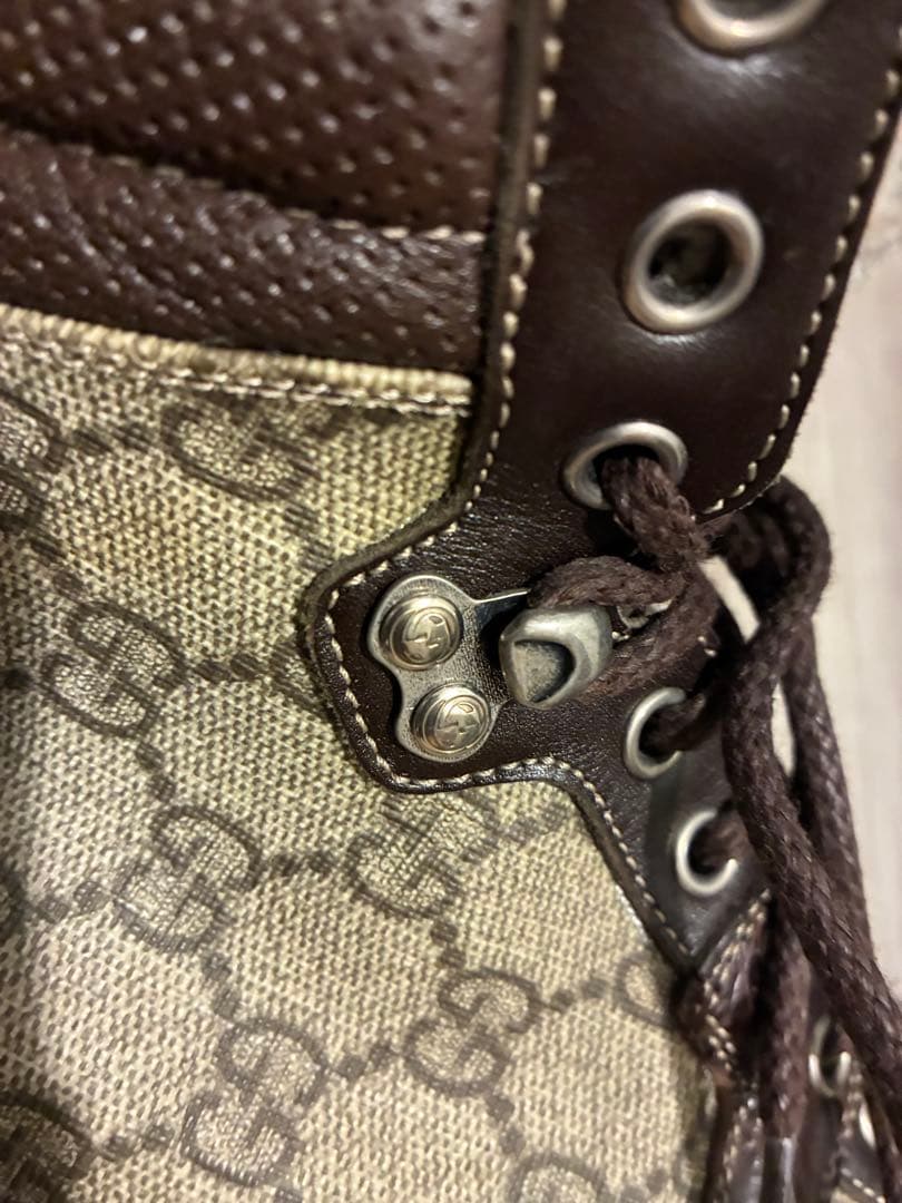 GUCCI ファー付きブーツ 7