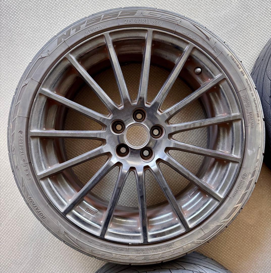 STI ENKEIホイール 18inch NITTO NT555 G2 送料込