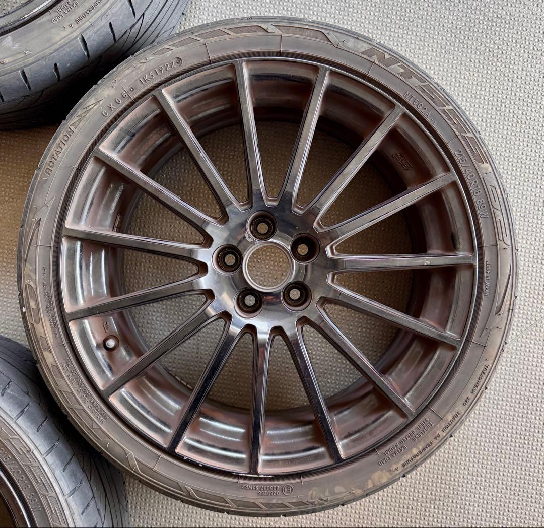 STI ENKEIホイール 18inch NITTO NT555 G2 送料込