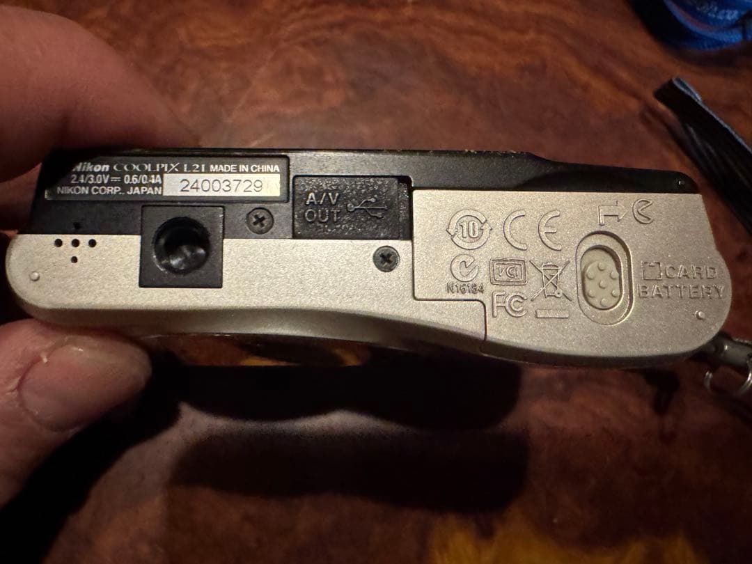 Nikon coolpix L21 一応動作確認OK