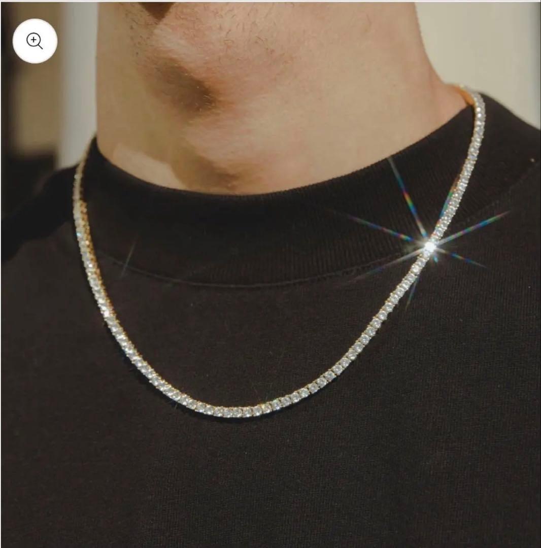 セット希望 Glitter イーグルペンダント テニスネックレス