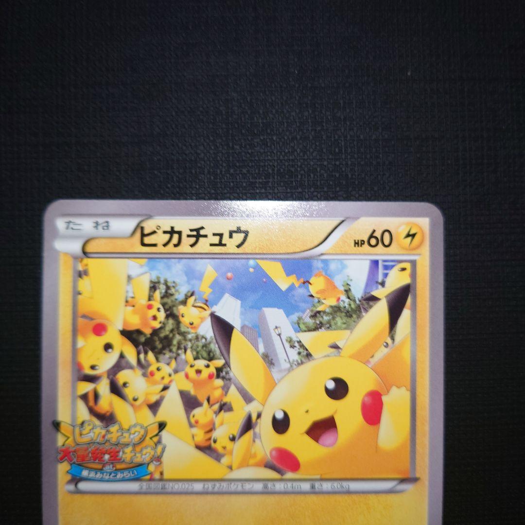 ピカチュウ PROMO XYシリーズ　たいりょうはっせい
