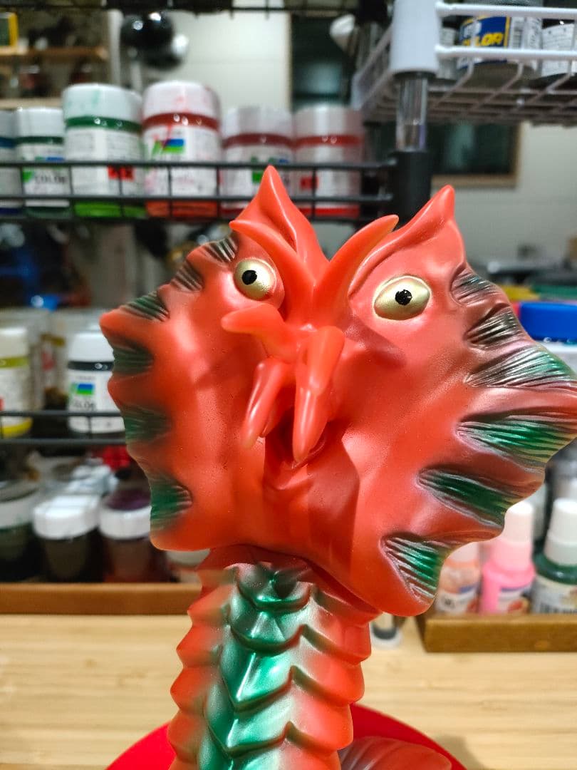 M1号 ビラ星人 ソフビ カスタム塗装 ウルトラセブン 怪獣 ウルトラマン