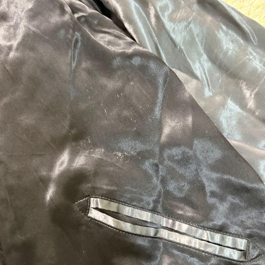 粋　絡繰魂　和柄　スカジャン　シルク　狼　刺繍　オオカミ　リバーシブル