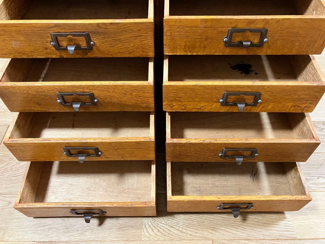 小引き出し 昭和レトロ アンティーク　引き出し　古家具　年代物　骨董