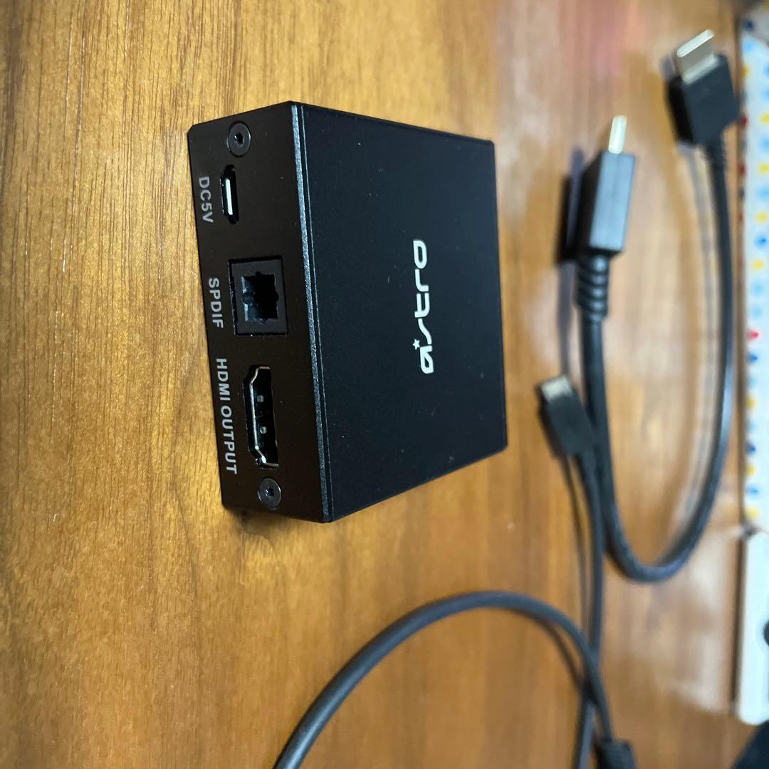 ASTRO Gaming MAPTR-002と HDMIオーディオ分離機