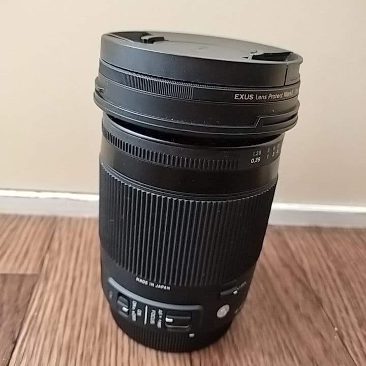 SIGMA 18-300mm F3.5-6.3DC標準-望遠 canon 互換品