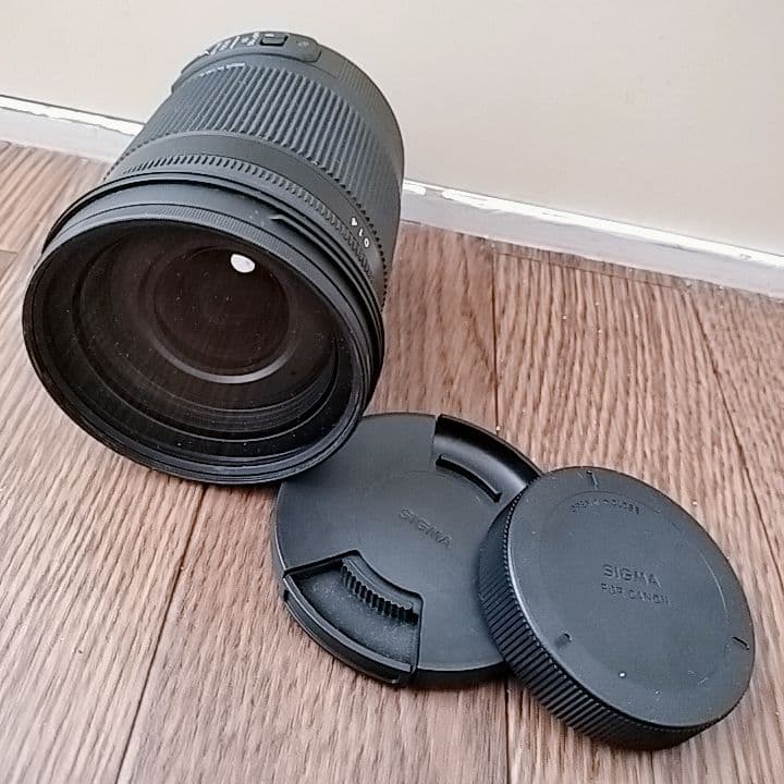 SIGMA 18-300mm F3.5-6.3DC標準-望遠 canon 互換品
