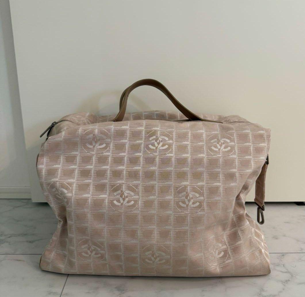 と*こ様 シャネル　ボストンバック　ニュートラベルライン