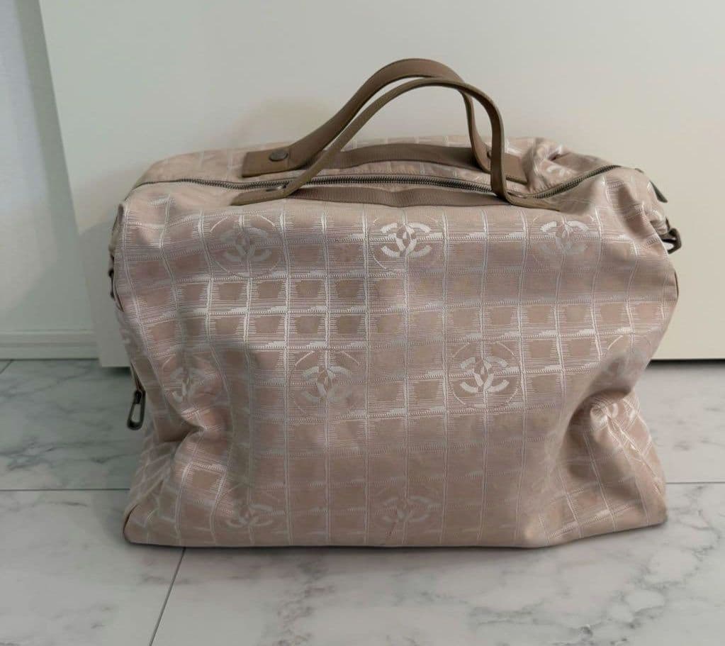 と*こ様 シャネル　ボストンバック　ニュートラベルライン