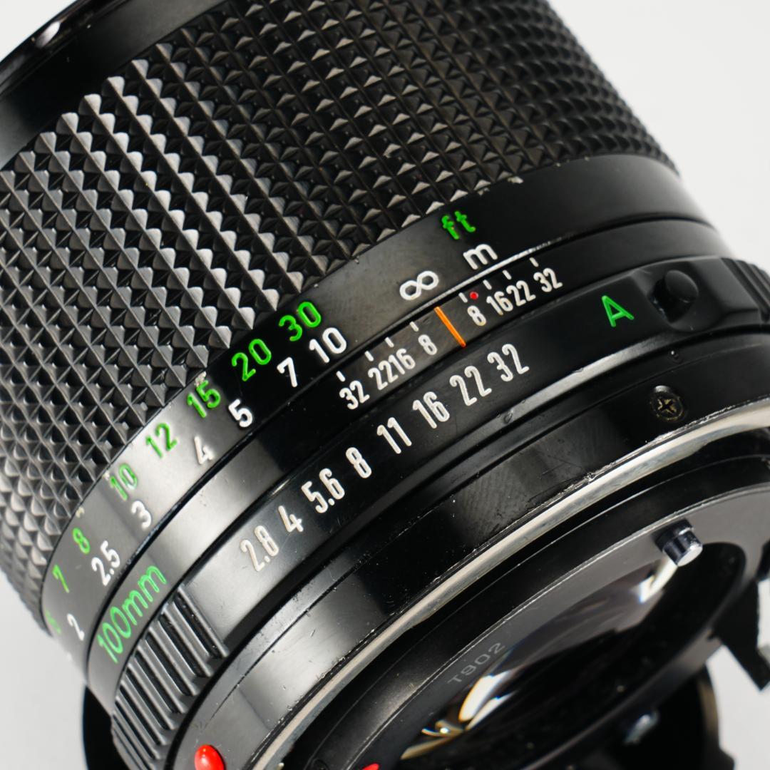 柔らかく滲む光が美しい Canon new FD 100mm F2.8 909