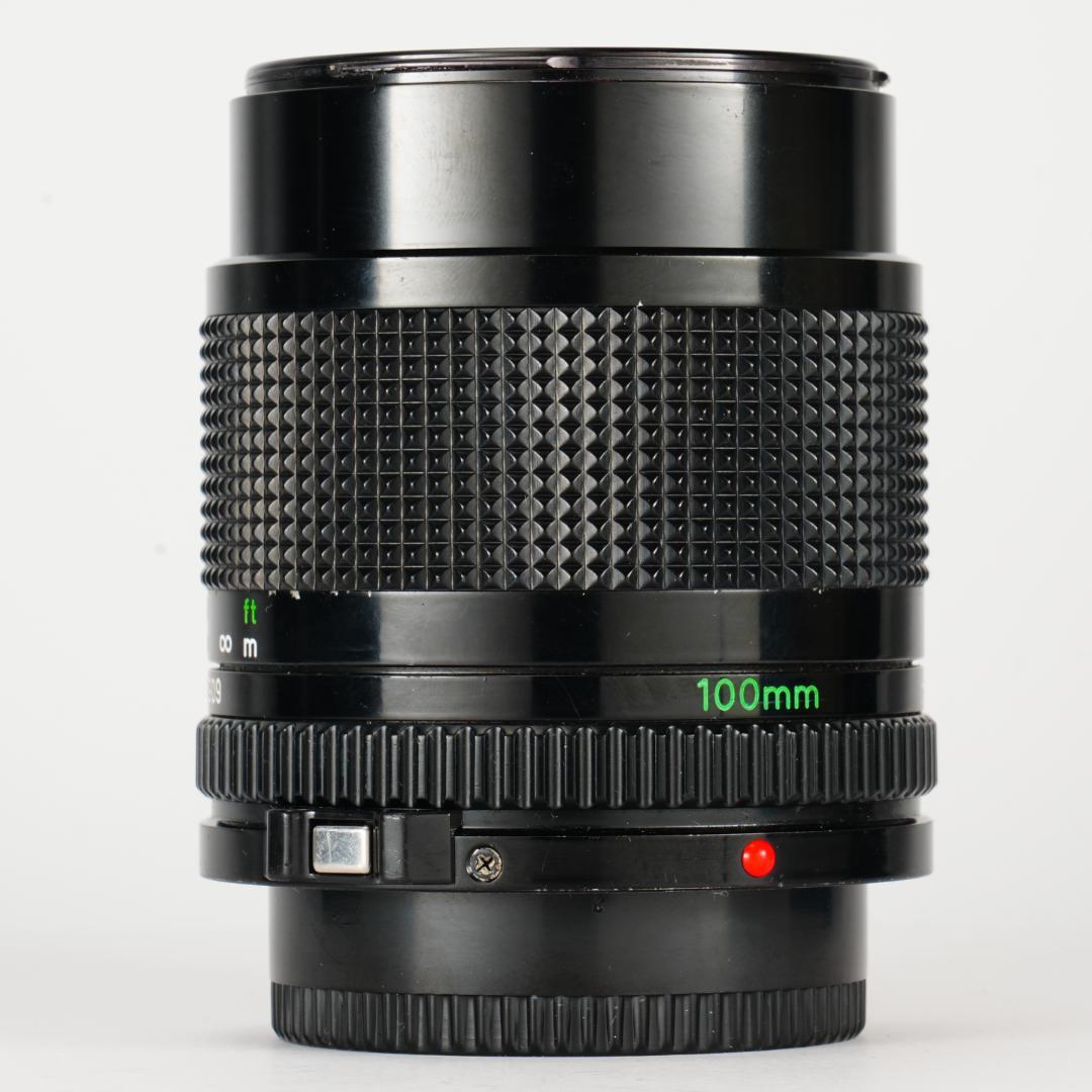 柔らかく滲む光が美しい Canon new FD 100mm F2.8 909