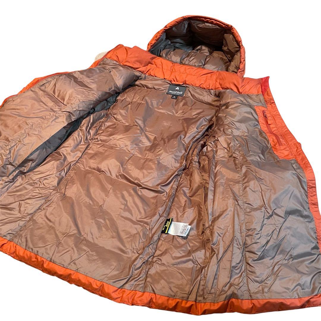 【希少・廃盤デザイン✨】 モンベル　トラベルダウンパーカ　フード着脱可　極美品✨