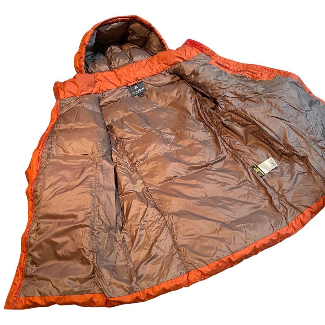 【希少・廃盤デザイン✨】 モンベル　トラベルダウンパーカ　フード着脱可　極美品✨