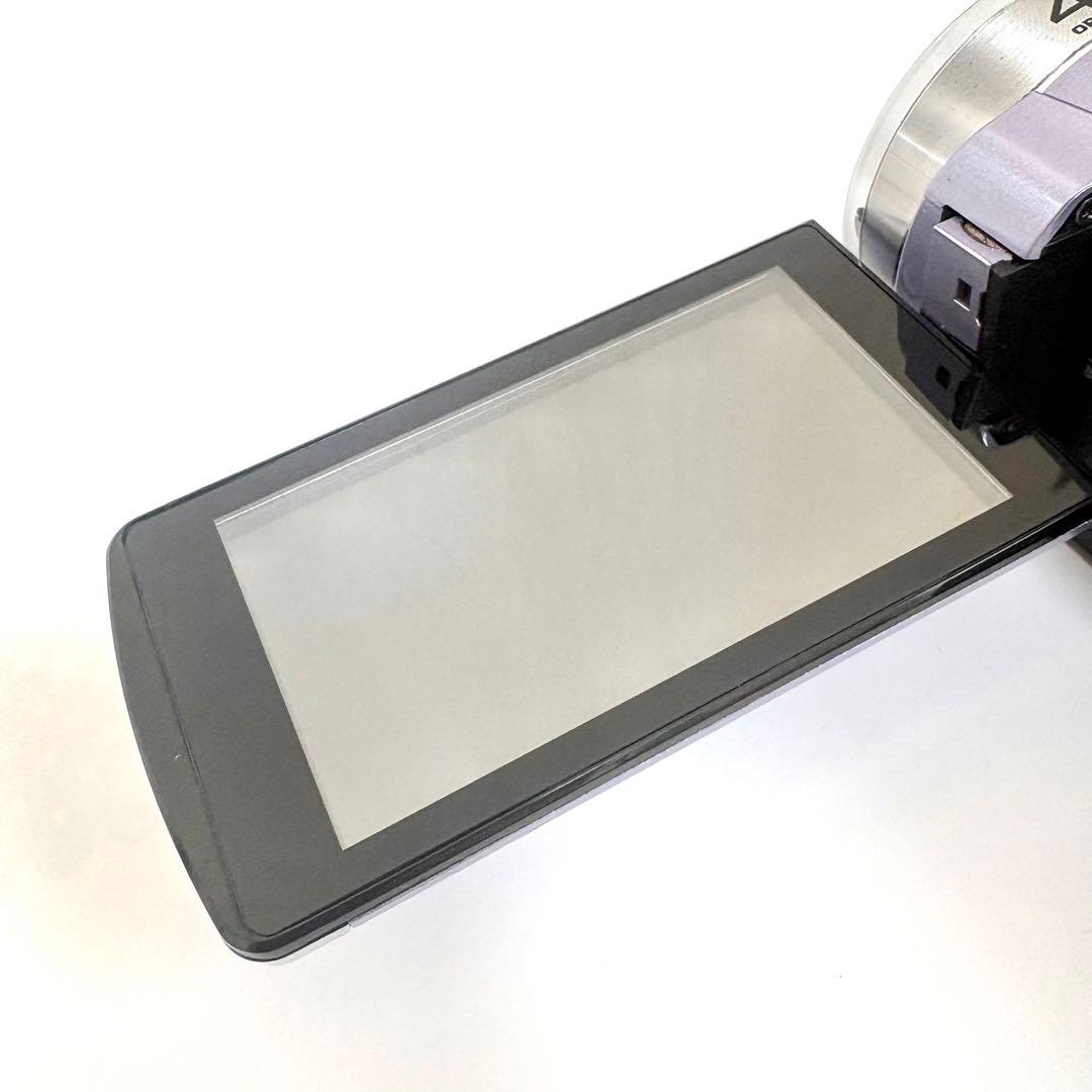 【極美品】JVC Everio GZ-HM33-V フルHD 40倍ズーム