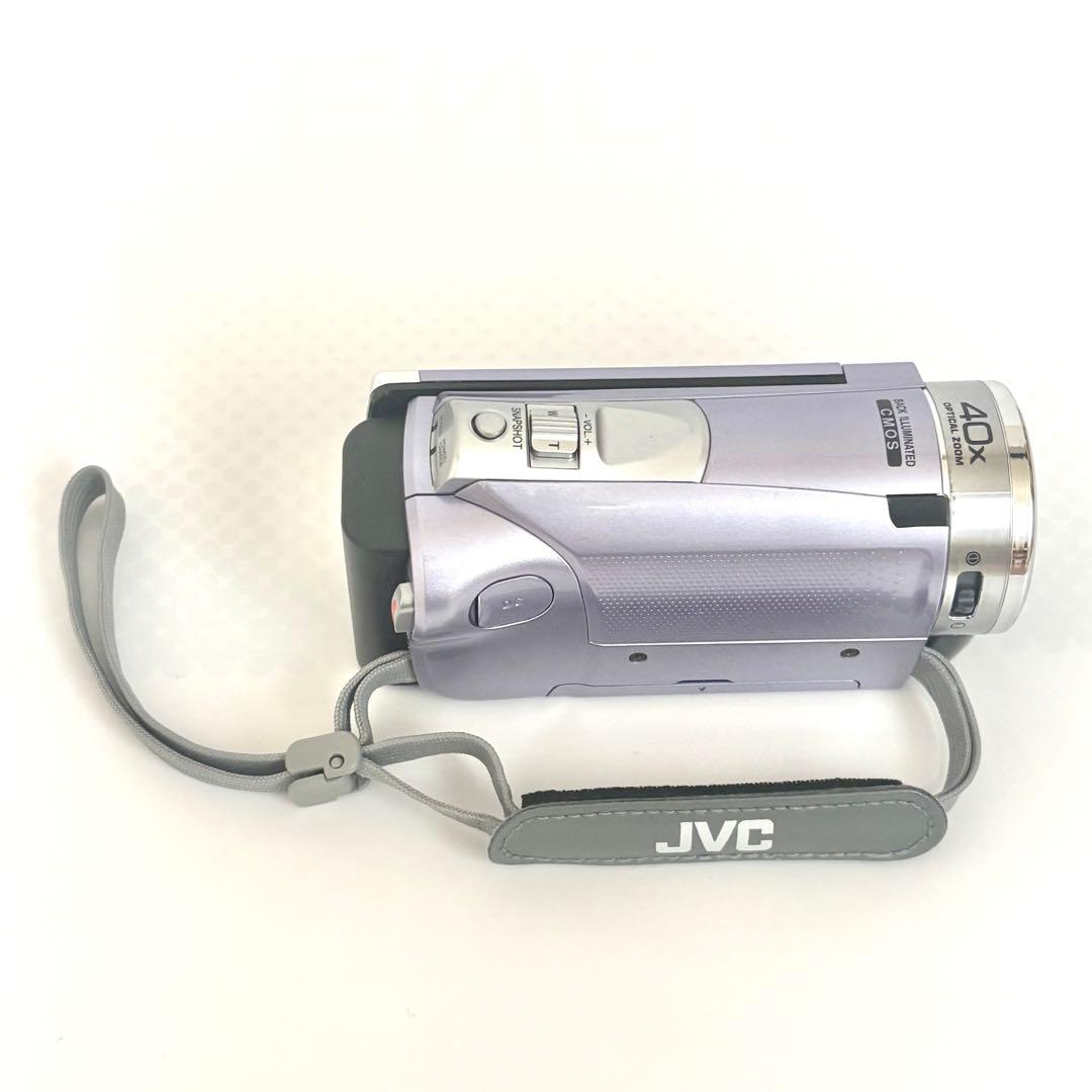 【極美品】JVC Everio GZ-HM33-V フルHD 40倍ズーム