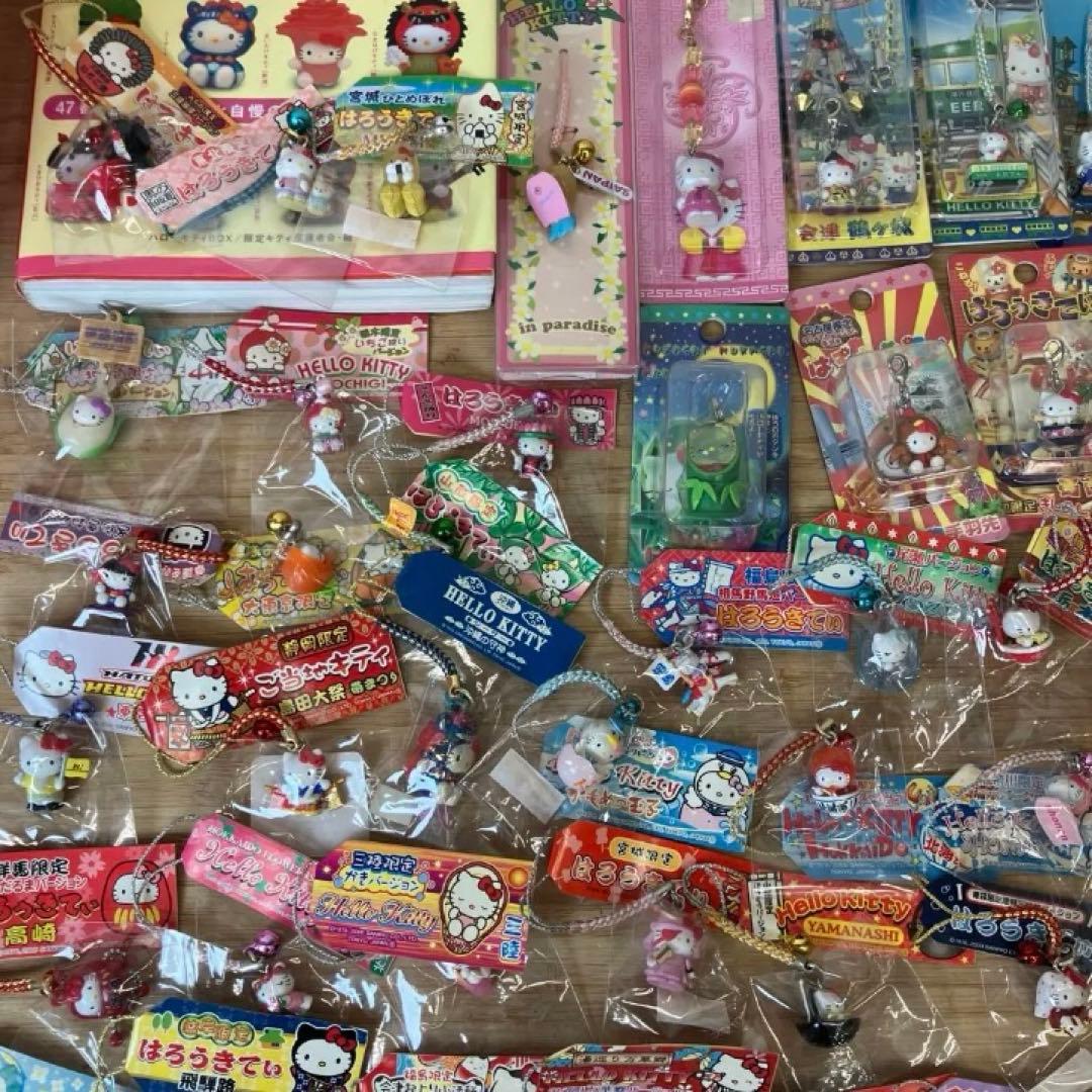 ご当地キティ ハローキティ ストラップ 152個セット まとめて まとめ売り