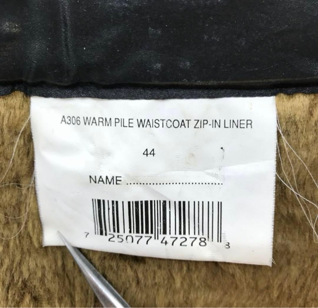 Barbour PILE LINING パイルファーライナーベスト 44