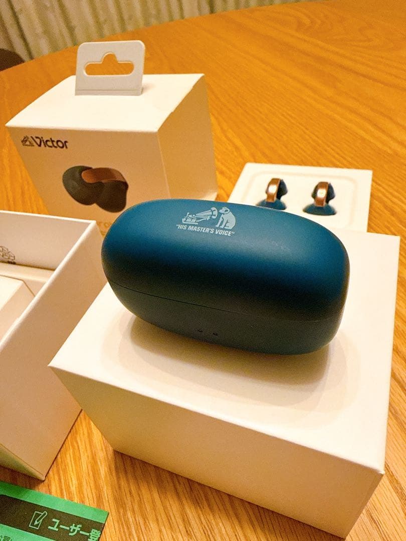 チ*ン様 Victor nearphones HA-NP1T-A [ティールブル