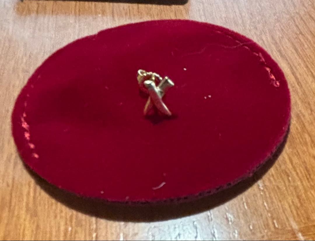 Tiffany 18Kピアス 片耳のみ