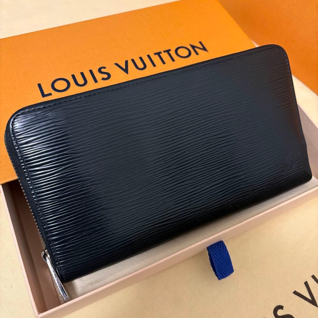 【極上美品】 ルイヴィトン エピ ジッピーウォレット オーガナイザー ノワール