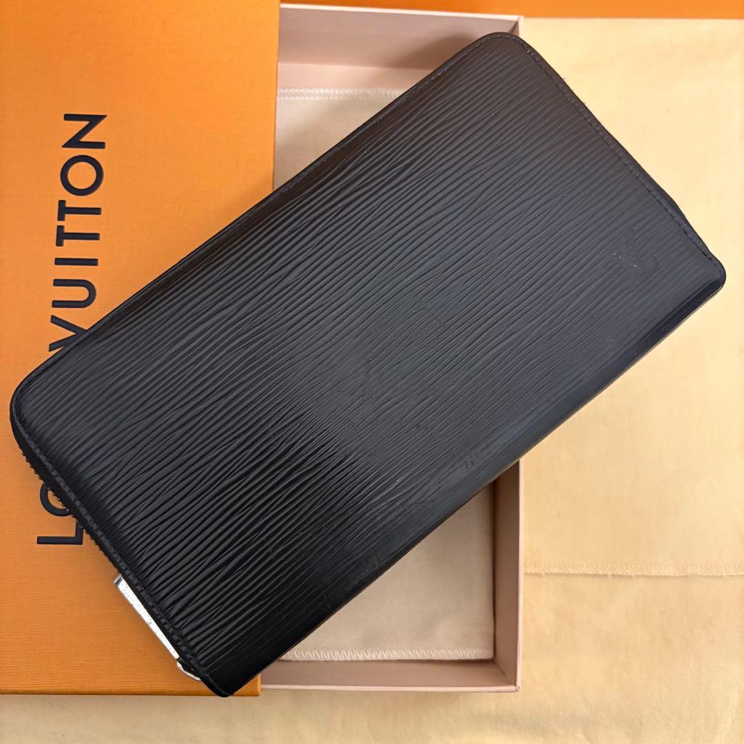 【極上美品】 ルイヴィトン エピ ジッピーウォレット オーガナイザー ノワール
