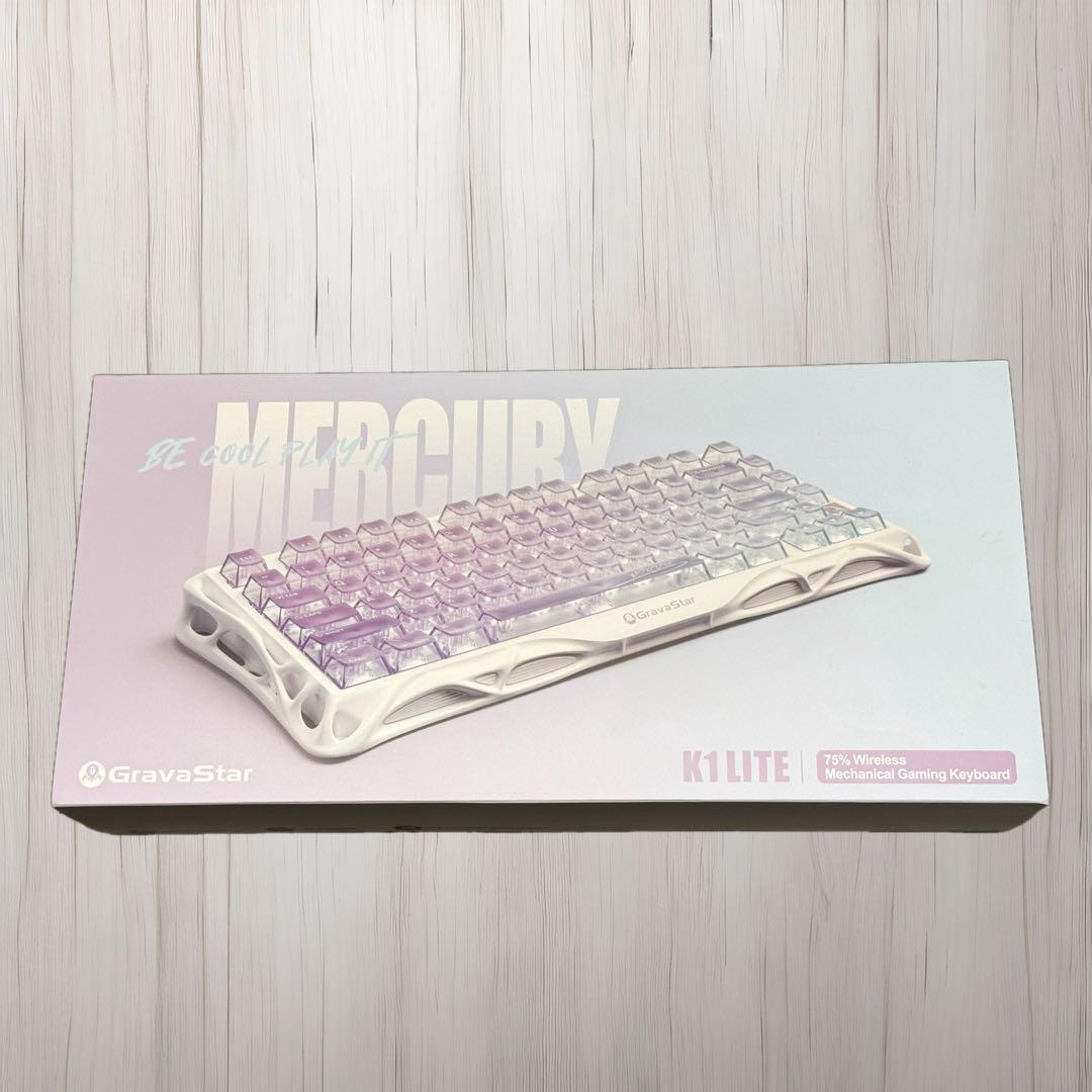 Gravastar K1 LITE オーロラ ワイヤレス メカニカル キーボード