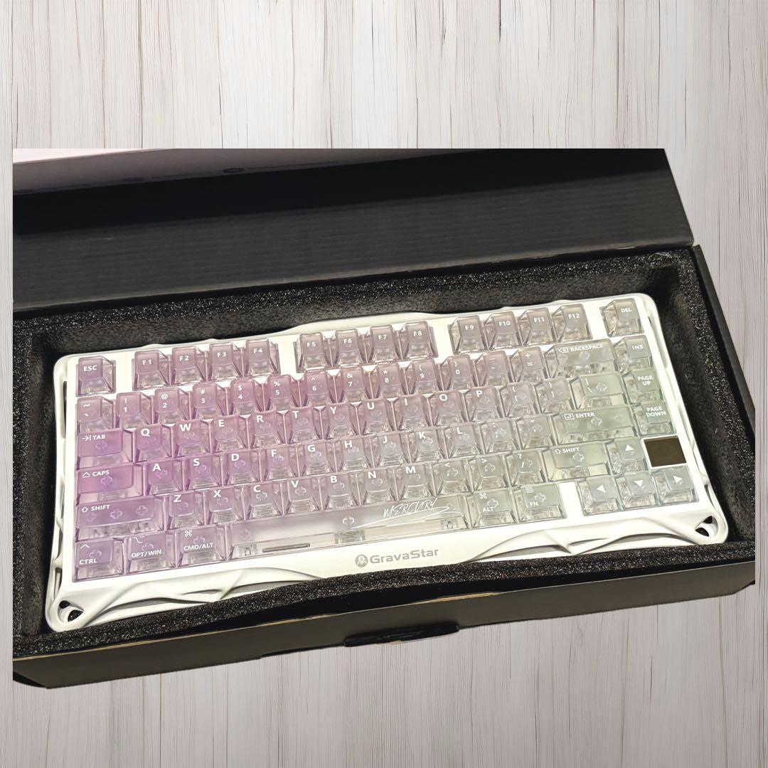 Gravastar K1 LITE オーロラ ワイヤレス メカニカル キーボード