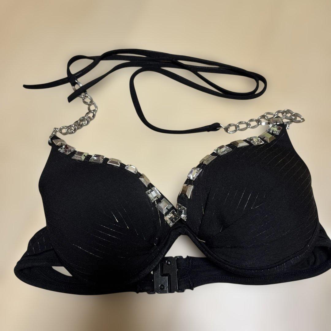 d.i.a. ビジュー付きブラックミセブラ