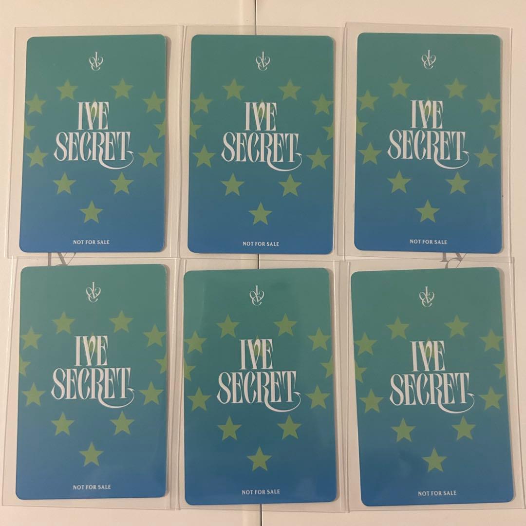 IVE 会場限定 Secret 特典 トレカ コンプ 大阪 オフイベ 11/24