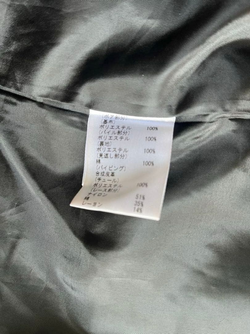 三連休限定グレースコンチネンタルボアライナー付レースモッズコート63800円