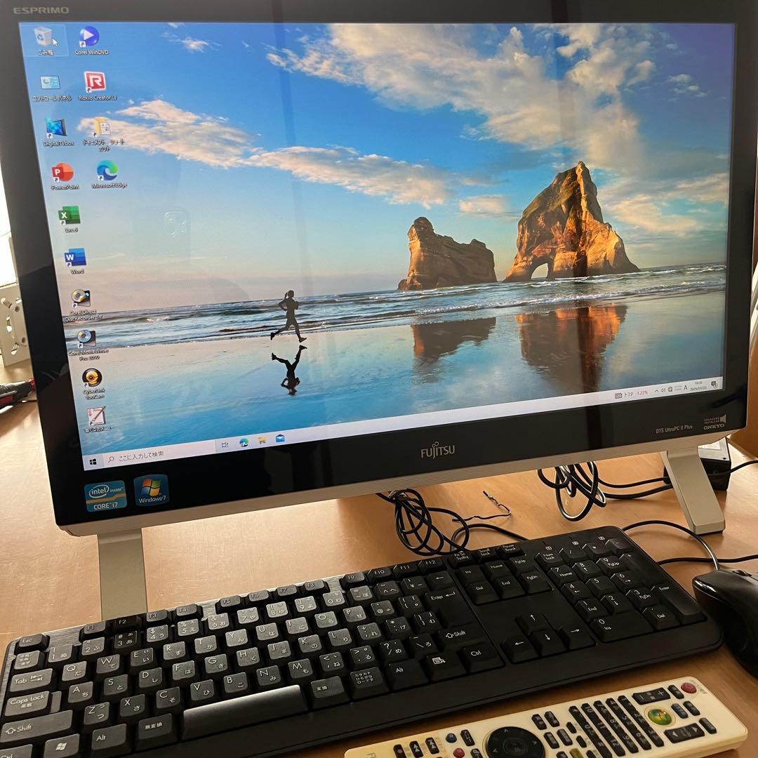 富士通 FMV ESPRIMO FH56 Corei7 8GB HDD2TB